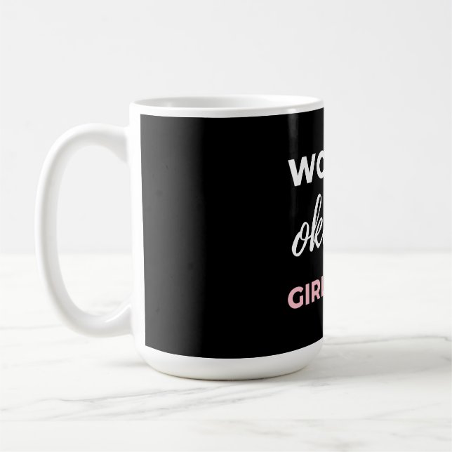 Världens okejaste flickvän kaffemugg (Vänster)