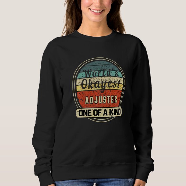 Världens okejaste justerare  Justerare T Shirt (Framsida)