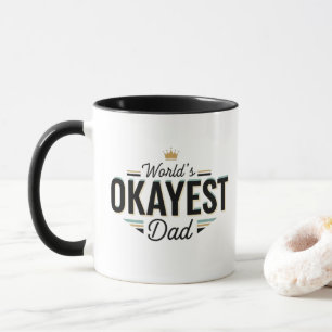 Världens okejaste pappamugg mugg
