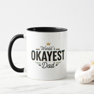 Världens okejaste pappamugg mugg
