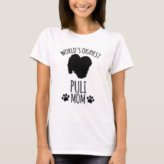 Världens okejaste Puli-mamma - hundmamma T Shirt