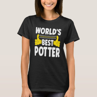 Världens Potter för bästa Potter yrkestitel för ar T Shirt
