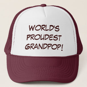 Världens proudest Grandpop Truckerkeps
