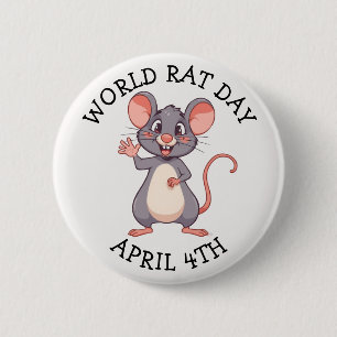 Världens råttdag är den 4 april knapp