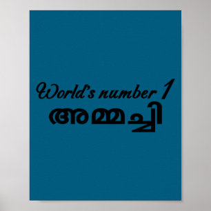 Världens roligaste Ammachi malayalam mormor Poster