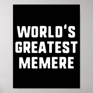 Världens roligaste Memere-memmiga familj Poster