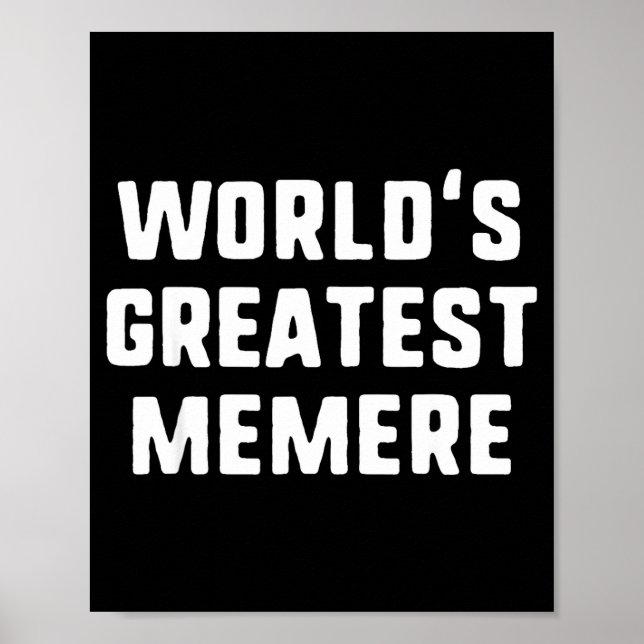 Världens roligaste Memere-memmiga familj  Poster (Framsidan)