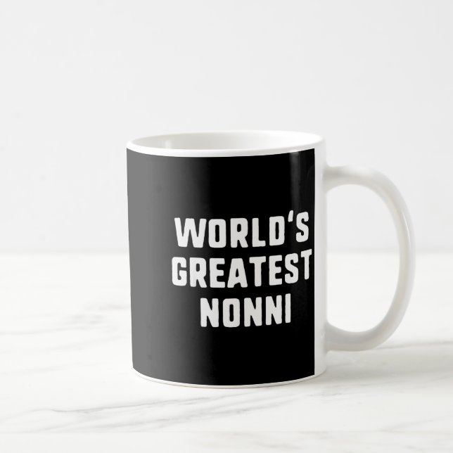 Världens roligaste mormor- och morfar-familj Värld Kaffemugg (Höger)