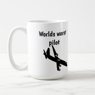 Världens sämsta pilot kaffemugg