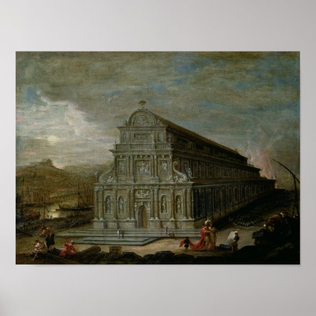 Världens sju underverk poster (Framsidan)