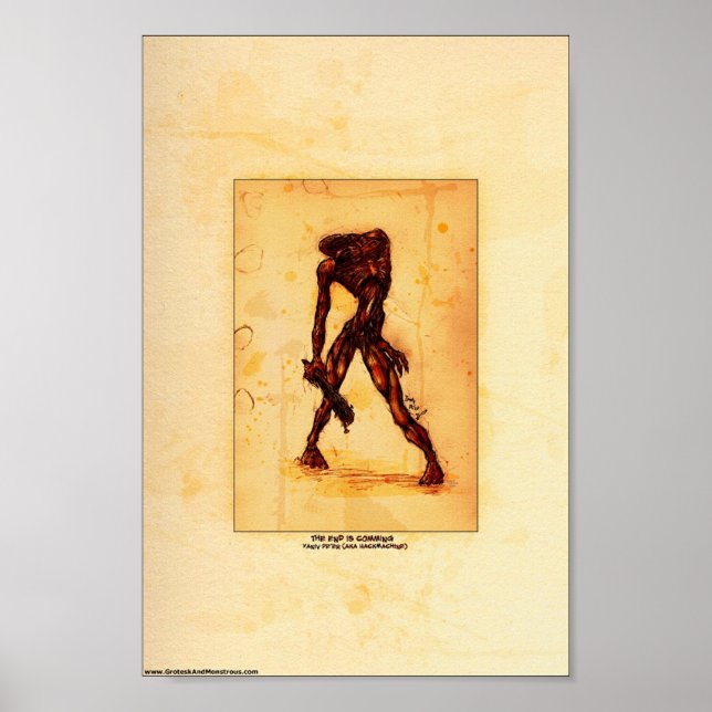 Världens slut poster (Framsidan)