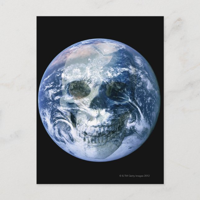 Världens slut vykort (Framsida)