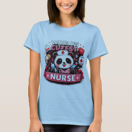 Världens sötaste sjuksköterskepanda Rollig sjukskö T Shirt