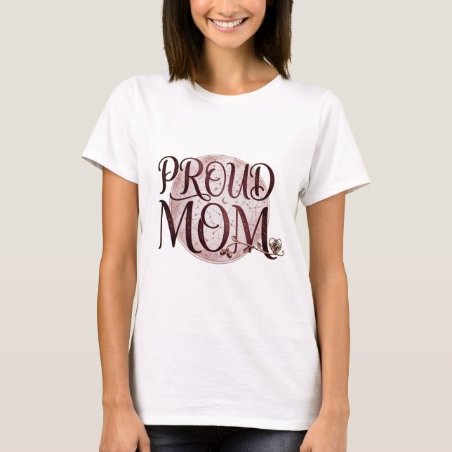 Världens stoltaste mamma t shirt (Framsida)