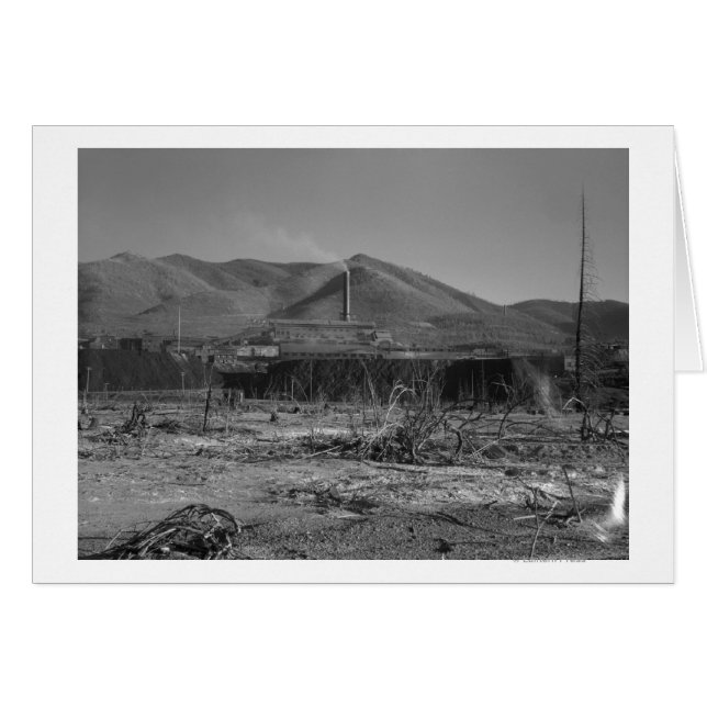 Världens största blygruva - Kellogg Hälsningskort (Framsidan Horizontal)