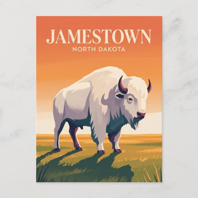 Världens Största Buffalo USA Vykort (Framsida)