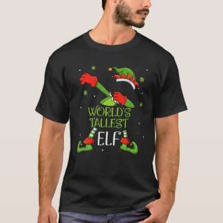 Världens största elfaddsflu Jultomten Julafton Fam T Shirt