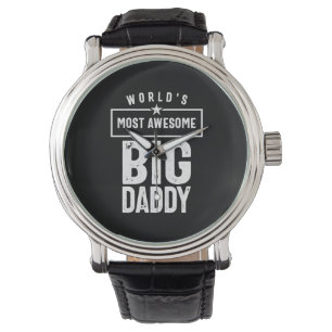Världens största Fantastisk Big Pappa Far Grandf Armbandsur