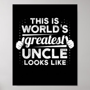 Världens största farbror ser ut som Godfather Gift Poster