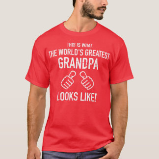 Världens största farfar t shirt