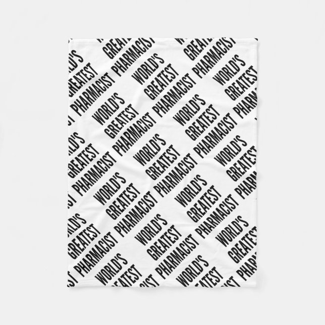 Världens största farmaceut fleecefilt (Framsidan)