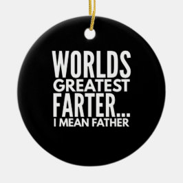 Världens största Farter I Elak Far Julgransprydnad Keramik
