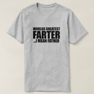Världens största Farter I elak far T Shirt