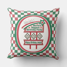 Världens största Födelsedagsfest Marquee Kudde