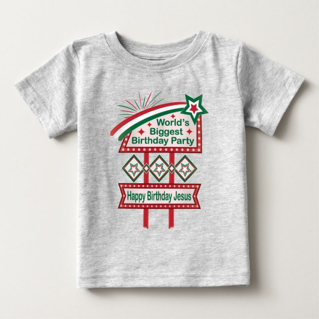 Världens största Födelsedagsfest Marquee T Shirt (Framsida)