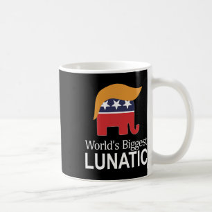 Världens Största Galning - Anti Trump - Kaffemugg