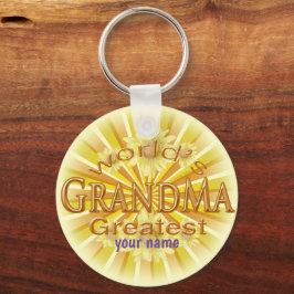 Världens största Grandma-nyckelkedja Nyckelring
