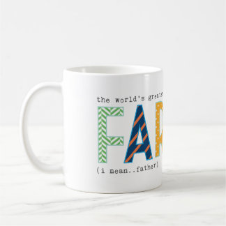 Världens största jordbrukare (Fars dag) Kaffemugg