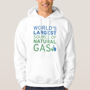 Världens Största Källa Till Naturgas Hoodie