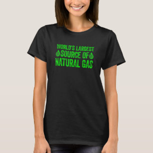 Världens Största Källa Till Naturgas Jag älskar at T Shirt