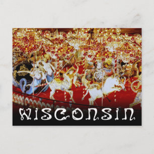 Världens största karousel, Wisconsin Vykort