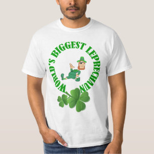 Världens största leprechun roligt,St patrick's day Tee