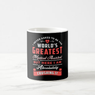 Världens största medicinska assistent Doktor Funny Kaffemugg