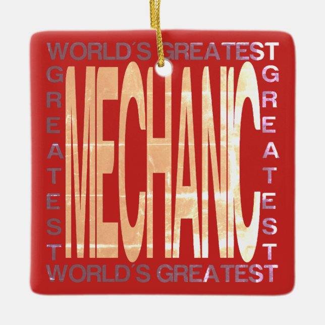 Världens största mekanik julgransprydnad keramik (Framsida)