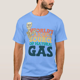Världens största naturgasförsörjning t shirt