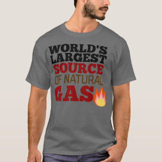 Världens största naturgaskälla 12 t shirt