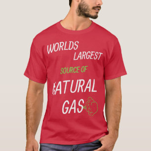 Världens största naturgaskälla 19 t shirt