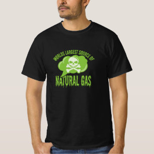 Världens största naturgaskälla t shirt