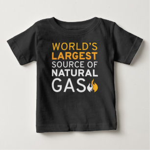 Världens största naturgaskälla t shirt