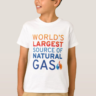 Världens största naturgaskälla t shirt