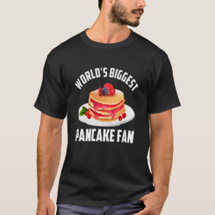 Världens största Pancake Fläkt Pancake T Shirt