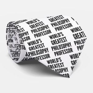 Världens största professor i filosofi slips