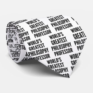 Världens största professor i filosofi slips