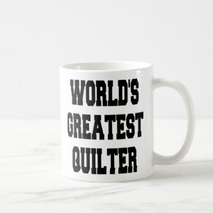 Världens största Quilter Kaffemugg