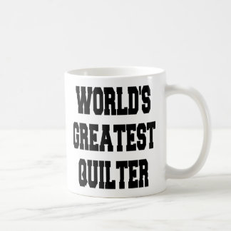 Världens största Quilter Kaffemugg