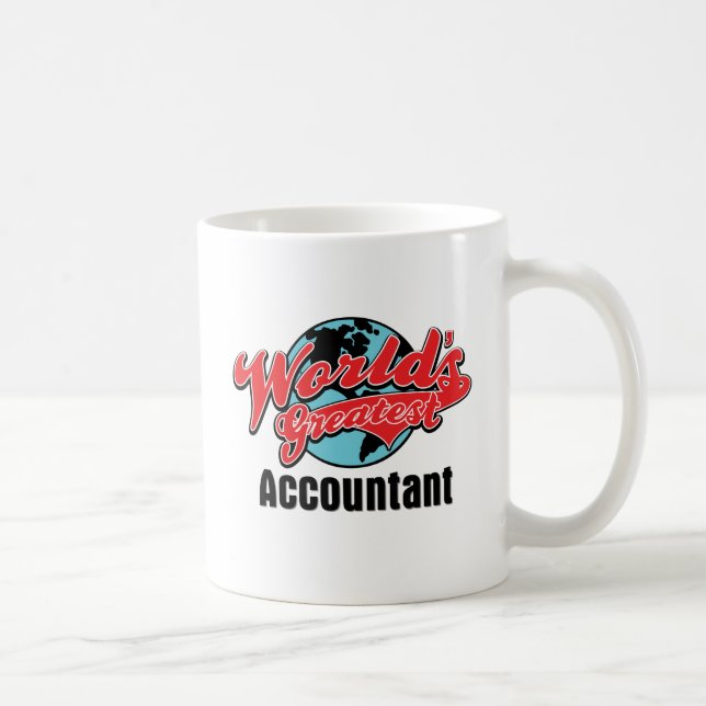 Världens största revisor kaffemugg (Höger)